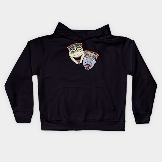 Theater Faces Kids Hoodie by TylerMade